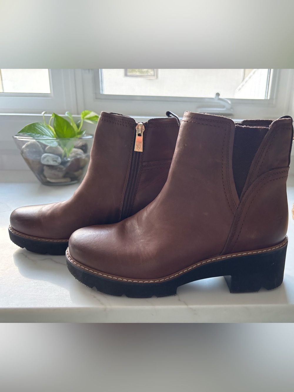 Brand new ankle boot - brown rust tone